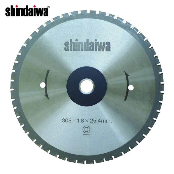 新ダイワ shindaiwa CT308-F 鉄工用チップソー 天使の都市120-C用 ユニット: (1枚)
