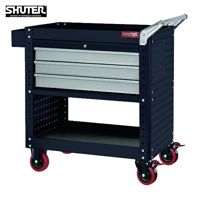 SHUTER CT-H3A-BK 重量カートCT-H3A ブラック (1台)