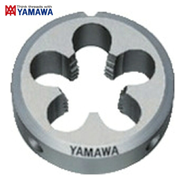 ヤマワ 弥満和 D-PF-3/4-14-63 管用平行ねじ用ソリッドダイス D PF 3/4-14 63径 (1個)｜工具ランド　いたわり館