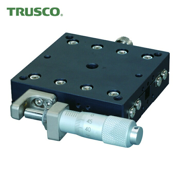 トラスコ TRUSCO 高精度クロスローラステージ XYステージ 60X60 (1個) CRXYS6060