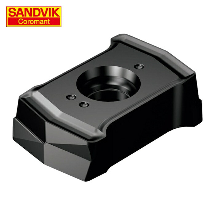 サンドビック SANDVIK DS20-0508-P-L5W (4324) スローアウェイドリル用チップ コロドリルDS20チップ(365) 穴あけ用 材種4324 (10個)