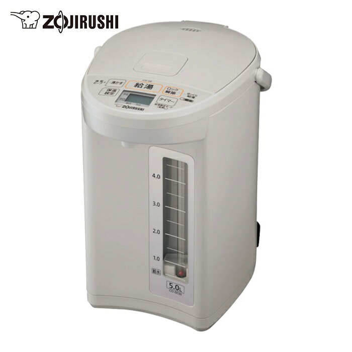 象印マホービン 電動ポット (1台) CD-SE50-WG