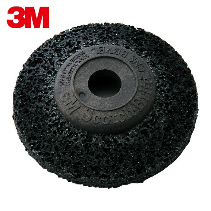 3M スリーエム CNS BEBERU BLA AIR スコッチ・ブライト CNSベベルブラック エアー工具用 #120相当 (10個)