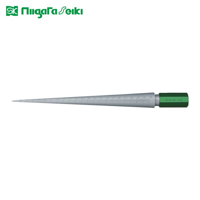 SK 新潟精機 CGTPG-710C 円筒テーパーゲージ カラーグリップタイプ 測定範囲4~25mm (1本)｜工具ランド　いたわり館 12,908円