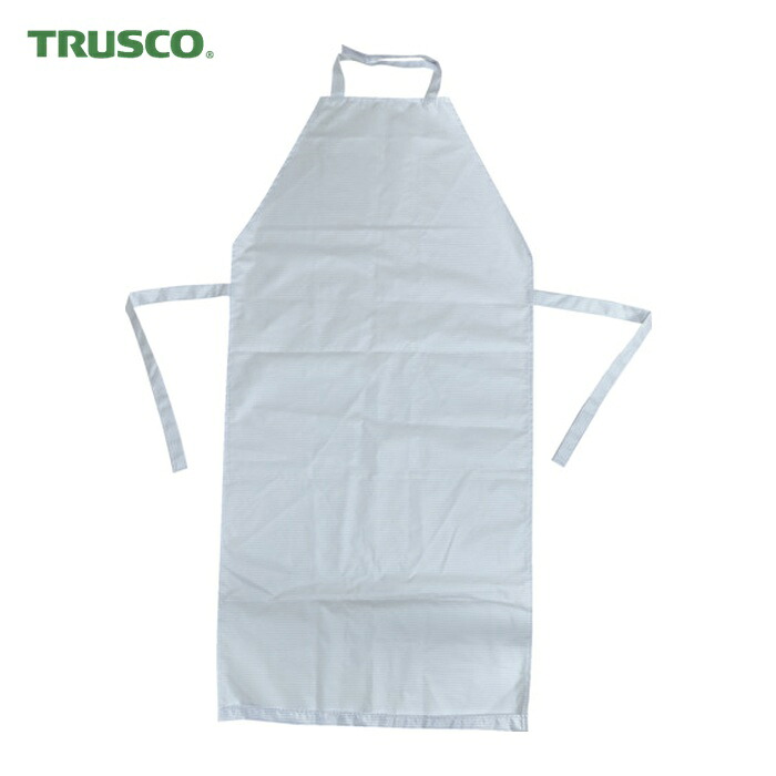 トラスコ TRUSCO 耐薬品性胸前掛け L (1枚) CR-BAP-L