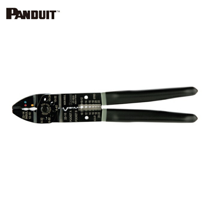パンドウイット PANDUIT CT-100B 圧着端子用手動工具 CT-100B (1丁)