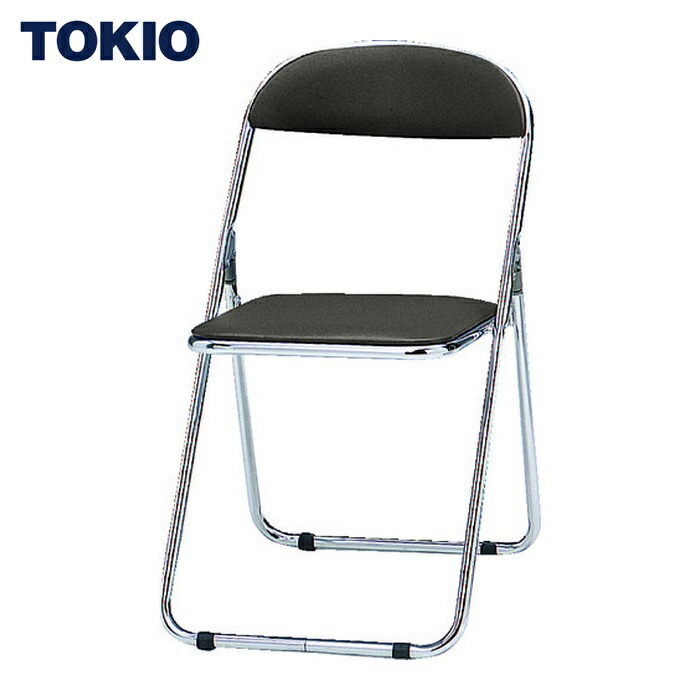 TOKIO 配管腰掛け 円筒役立つこと付 スチールメッキパイプ 赤銅色 (1脚) CF-100M (BR)