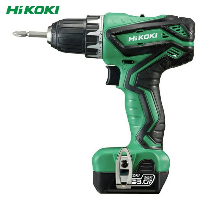 HiKOKI ハイコーキ DS10DAL-2LMSK 10.8Vコードレスドライバドリル (1台)|工具ランド いたわり館