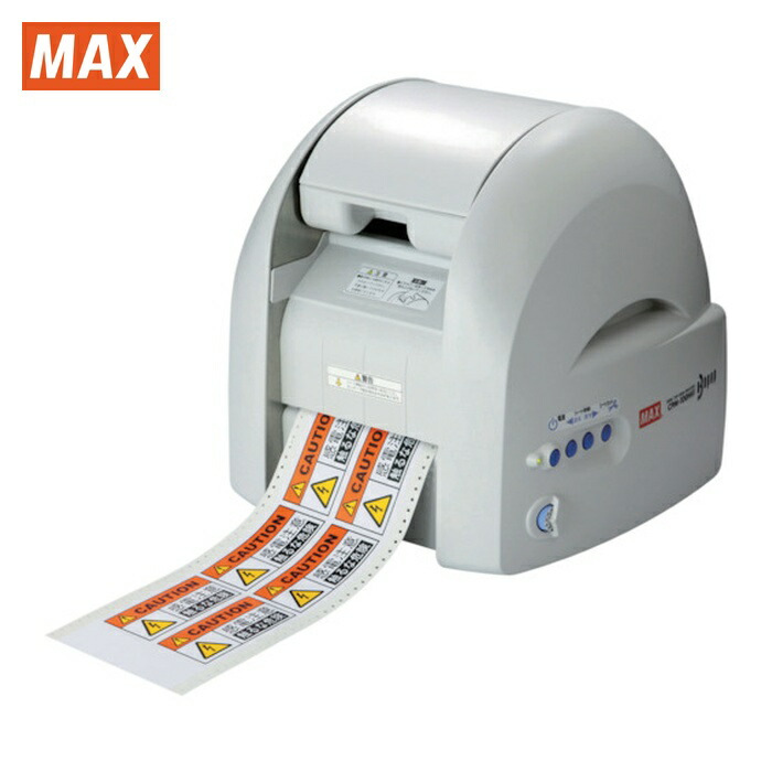 マックス MAX CPM-100H6 ビーポップ フリーカットラベルプリンタ CPM-100H6 (1台)
