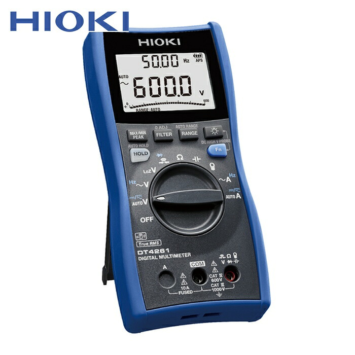 日置電機 HIOKI DT4261 デジタルマルチメータ DT4261 (1台)|工具ランド いたわり館