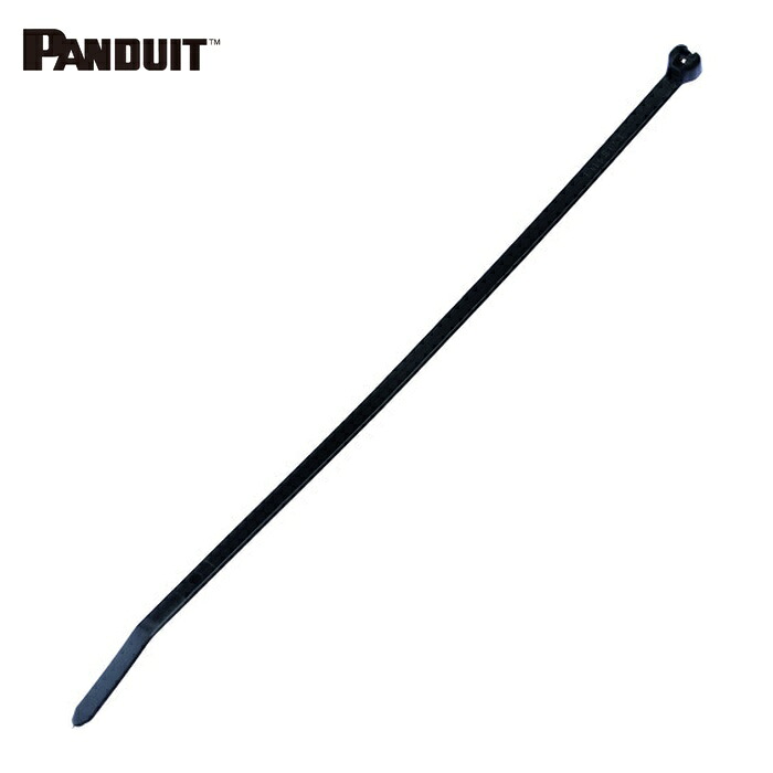 パンドウイット PANDUIT BT6LH-L0 ステンレス爪ロック式ナイロン結束バンド 耐候性黒 幅7.0mm 長さ538mm 50本入 BT6LH-L0 (1袋)