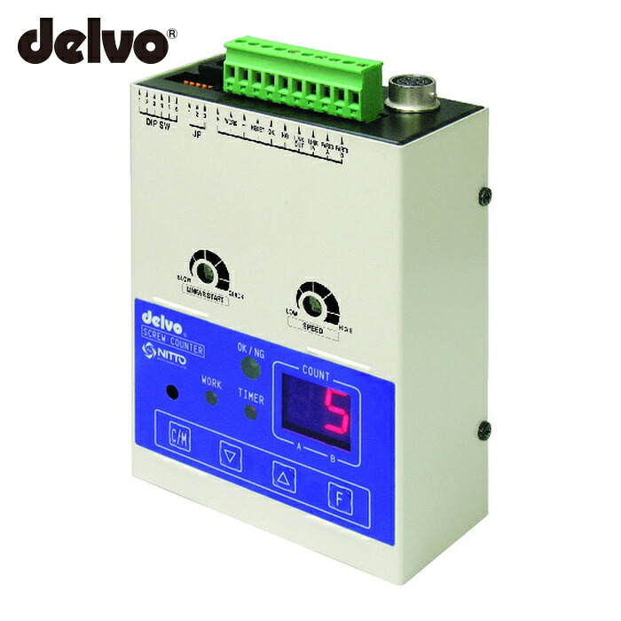 デルボ delvo DLR5640-WN ねじ締めカウンタ 101&times;57&times;140(06154) (1台)｜工具ランド　いたわり館