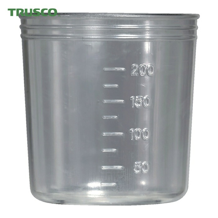 トラスコ TRUSCO ディスポカップ PP製 200mL 1箱(1000個) (1Cs) DC-200L