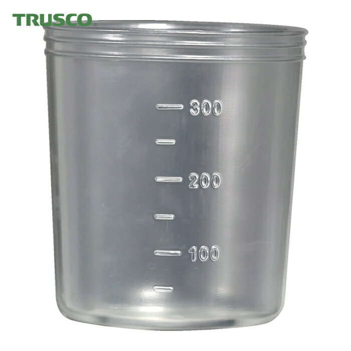 トラスコ TRUSCO ディスポカップ PP製 300mL 1箱(500個) (1Cs) DC-300L