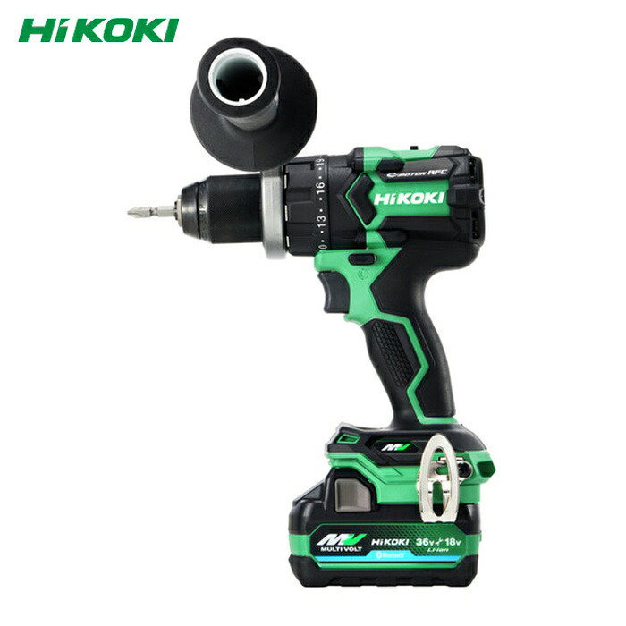 HiKOKI ハイコーキ DS36DC-2XPSZ コードレスドライバドリル 36V 新マルチボルトセット品 (1台)