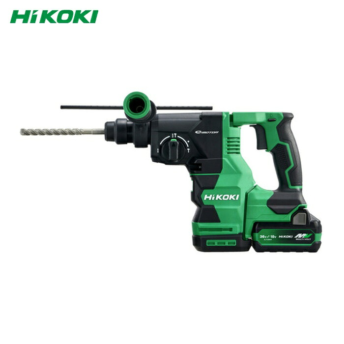 HiKOKI ハイコーキ DH1826DA(2XPZ) ロータリハンマドリル 18V SDSプラスシャンク 新マルチ雄捩子書き割り品 (1台)
