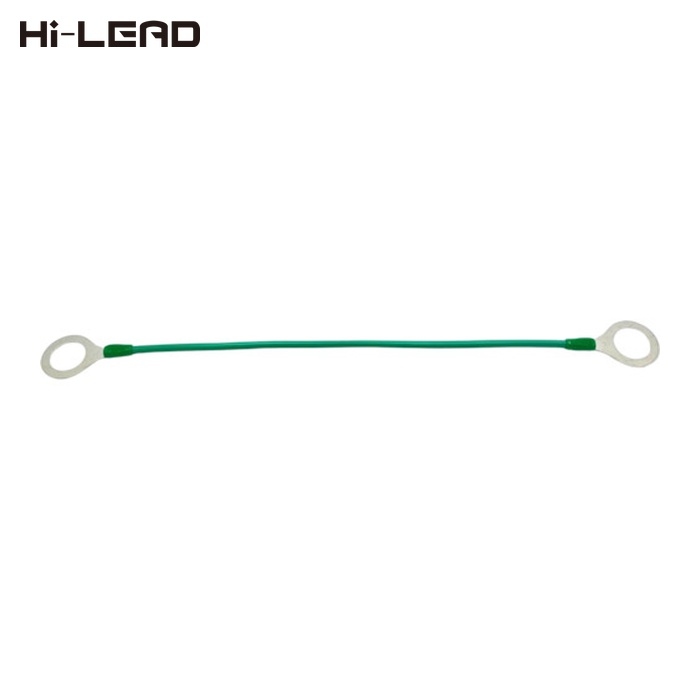 HI-LEAD EBC-R5.5-20-200-GR 被覆付アースボンド R5.5 M20×200L 端子保護キャップ付(緑) (10本) 8,568円