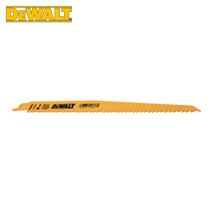DEWALT デウォルト DWAR956B100-JP レシプロソーブレード・セーバーソーブレード・レシプロソー替刃・セーバーソー替刃 セーバーソーブレード6山x225粍(100枚) (1Pk)