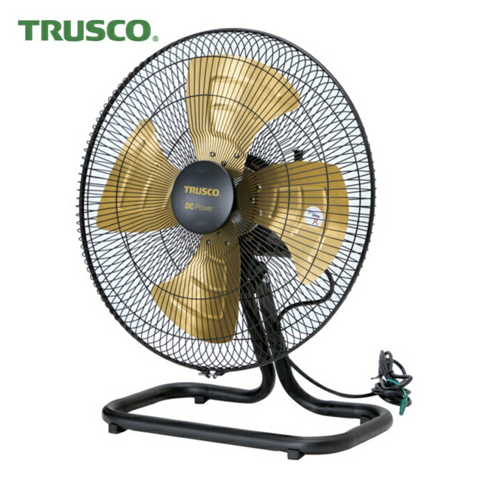 トラスコ TRUSCO 全閉式工業プラント扇 ジェネラルファン  DC省エネ  取り付けき手合い 軽銀ハネ (1台) DF-45A