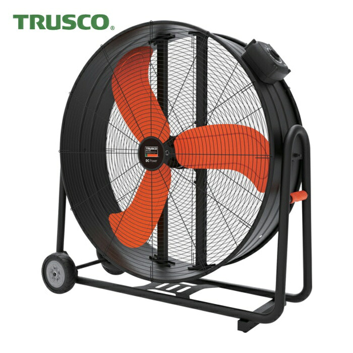 トラスコ TRUSCO 全閉式DC原動機工業プラント扇 ジェネラルファン・ビッグ 105糎 (1台) DF-105