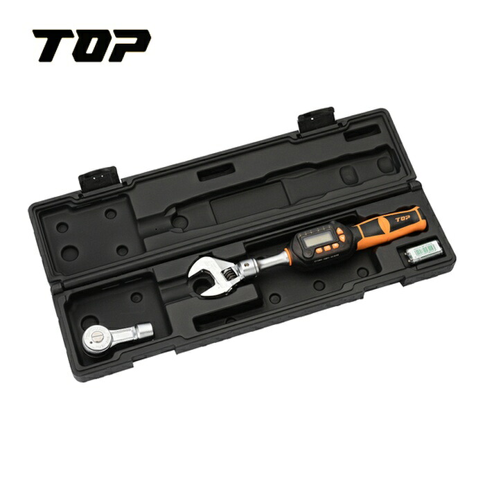 TOP トップ工業 DS085-15BN モンキ形/ラチェット形 デジタルトルクレンチセット 調整範囲17~85N・m (1本)｜工具ランド　いたわり館