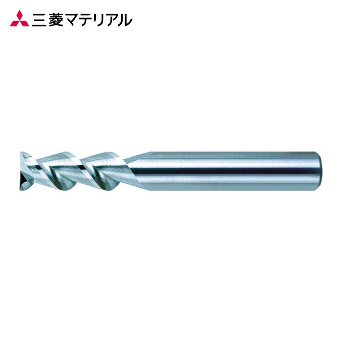 三菱マテリアル C2MHAD0500 2枚刃軽銀製作用 超硬スクエアエンドミルミディアム刃長(M)5粍 (1本)