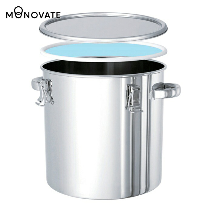 MONOVATE ステンレスタンクPTFEパッキン付式保存タンク25L (1個) CTH-PTFE-33