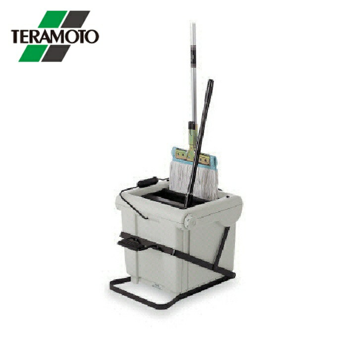 テラモト モップ絞り器 ステップスクイザー (1台) CE-438-000-0