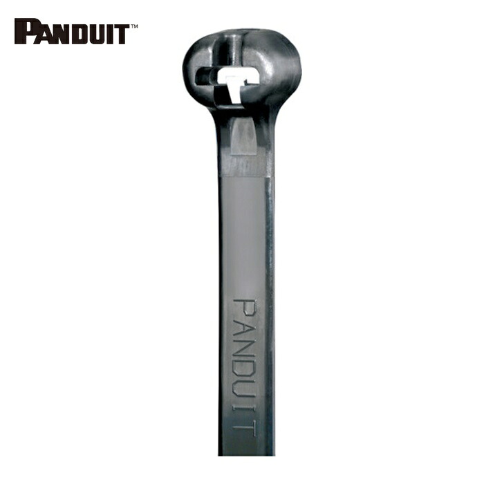 パンドウイット PANDUIT BT4LH-TL30 ステンレス鋼爪鍵を掛ける式ナイロン一緒になるダンス楽隊 耐熱性黒 幅7.0粍 長さ378粍 250本入 BT4LH-TL30 (1袋)