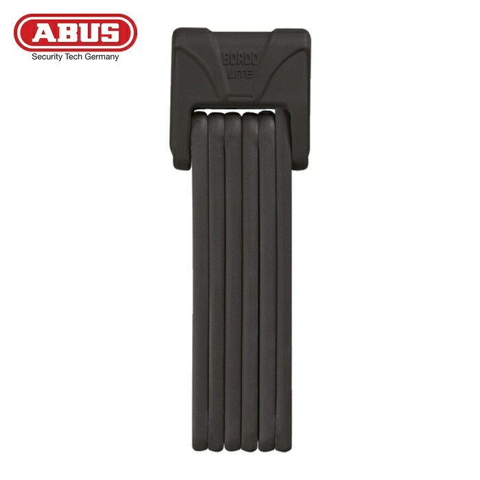ABUS アバス BORDO LITE 6050 BLACK モバイルロック Bordo Lite 6050 ブラック (1個)