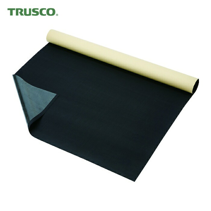 トラスコ TRUSCO ゴム製すべり止めシート のり付き 1200X1000mm 5枚入 (1袋) G10-1210-5P
