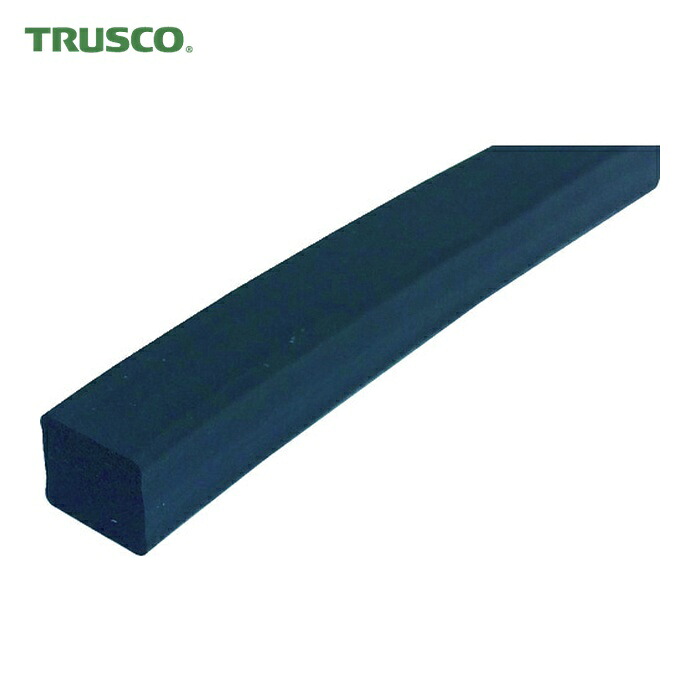 トラスコ TRUSCO フッ素ゴムスポンジ 角紐 10X15 3M (1巻) FKM10X15-3M