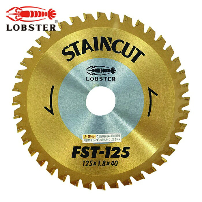 エビ ロブテックス FST125 チップソー ステンカット 125mm (1枚)
