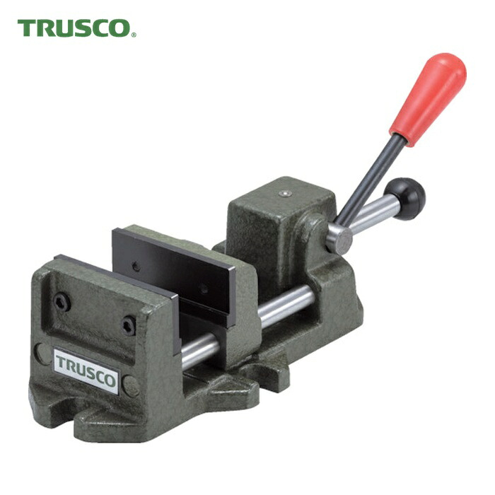 トラスコ TRUSCO クイックグリップバイス F型 75mm (1台) FQ-75｜工具ランド　いたわり館
