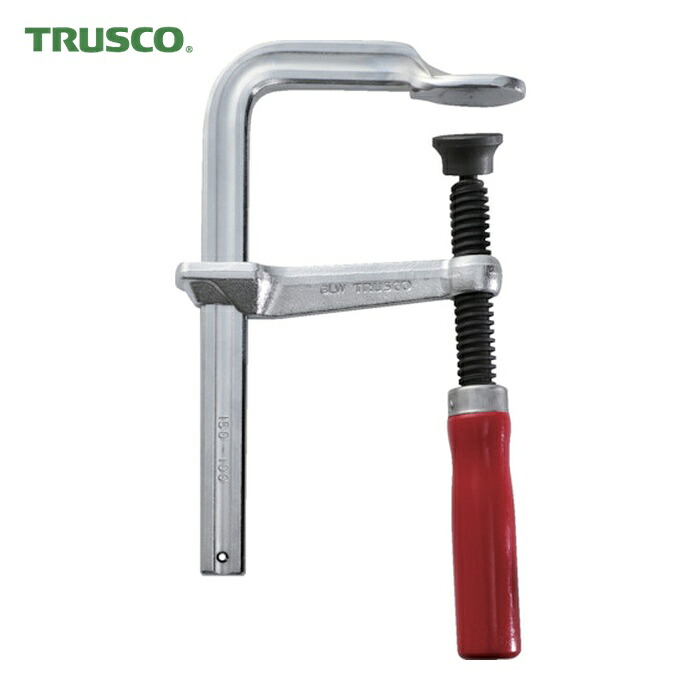 トラスコ TRUSCO Lクランプ標準型 最大口開150mmX深さ100mm (1丁) GLW150