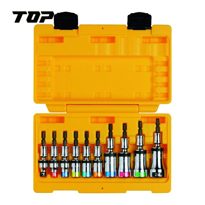 TOP トップ工業 EUS-724SS 電動ドリル用ユニバーサルショートソケットセット (1S) 18,683円