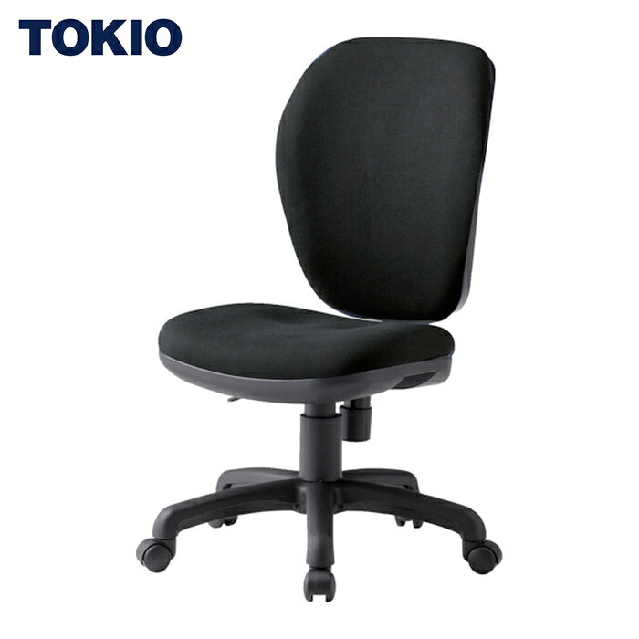TOKIO オフィスチェア FST-77H ブラック (1脚) FST-77H-BK