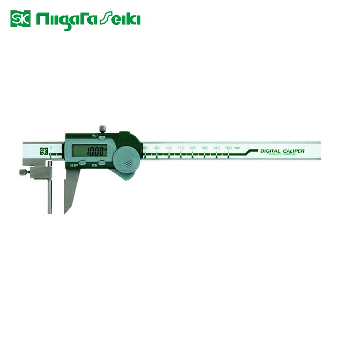 SK 新潟精機 GDCS-150T 管用デジタルノギス 150mm (1台)