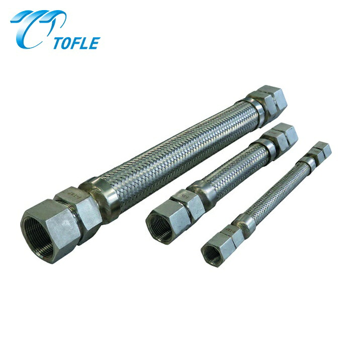 トーフレ TOFLE FTAP-7015-500-FF FTAP 袋ナット付溶接型フレキ 継手ステンレス メスXメス 15AX500L (1本)