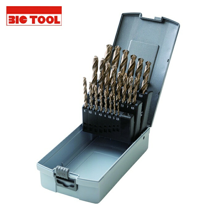 ビックツール BIC TOOL GK-22P 月光ドリル 22本セット (1S)