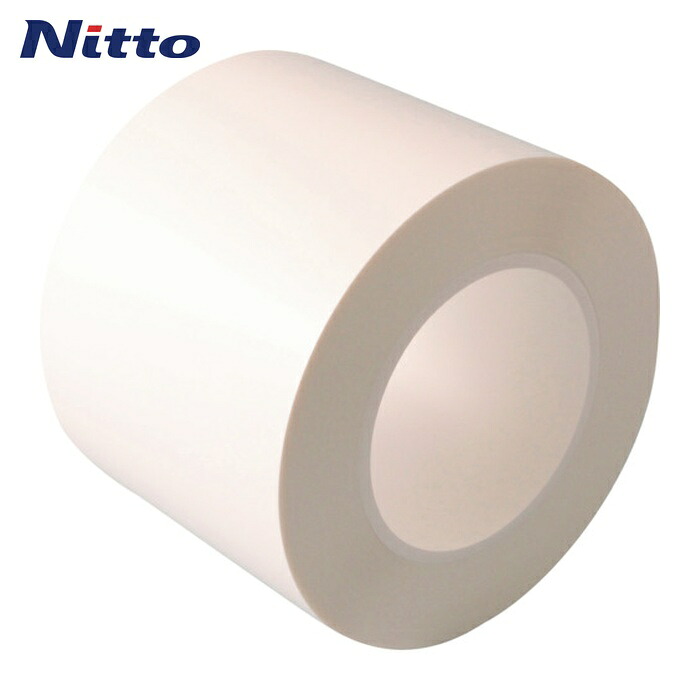 日東エルマテ ラインテープ E-CR(BC) 0.16mm×100mm×50m 白 (1巻) E-CR100W