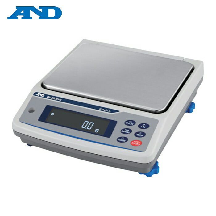 A&D エーアンドディ GX-22001M 防塵・防水型校正用分銅内蔵中量級天びん GX-22001M (1台)