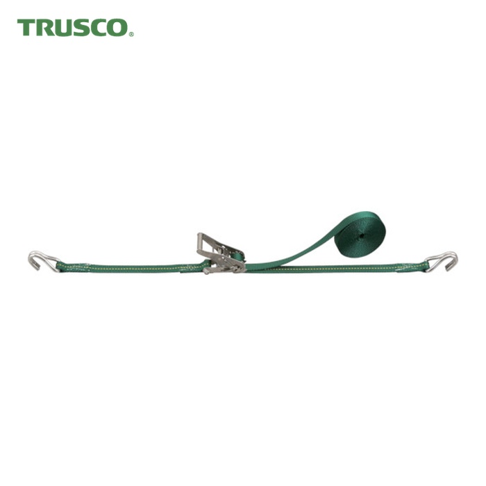 トラスコ TRUSCO 強力型ベルト荷締機 SUS金具 25mm幅 300kg Jフック (1台) GX25S-300J 7,379円