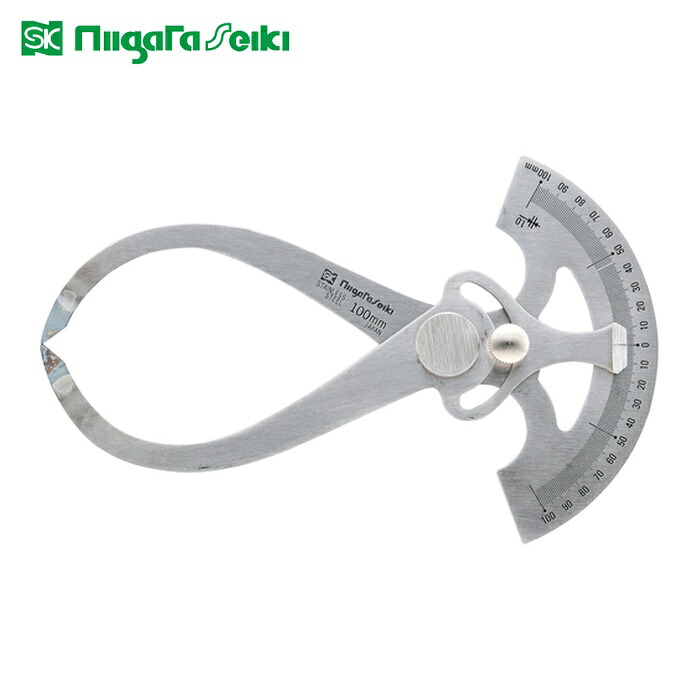 SK 新潟精機 GCC-100 目盛付内外兼用キャリパ 100mm (1本)｜工具ランド　いたわり館