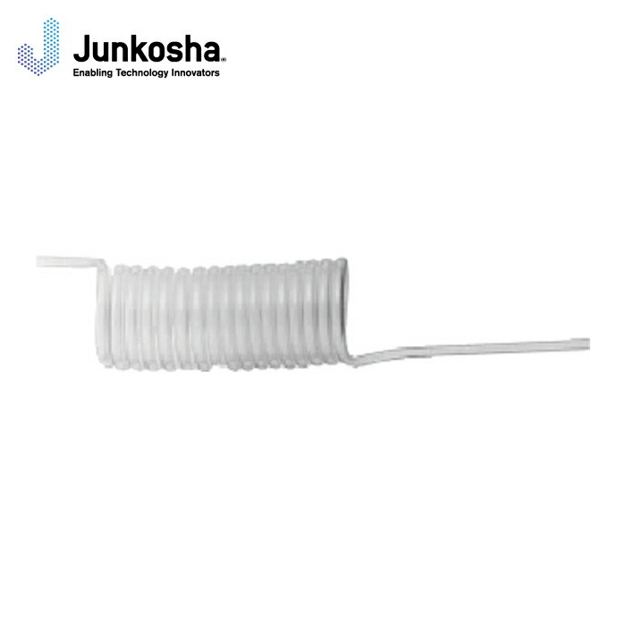 潤工社 FT-04 PFAコイルチューブFT 4×2mm 半透明 (1本)