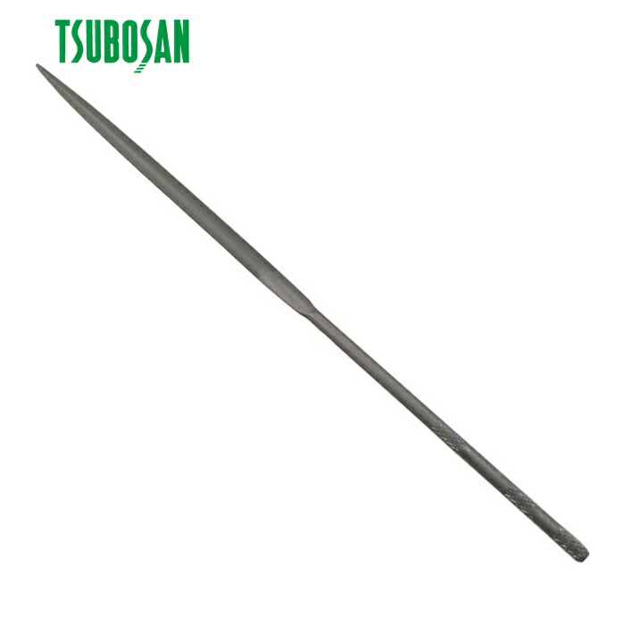 ツボサン TSUBOSAN HA01056T 精密ヤスリ 10本組 半丸 #6 (1S)