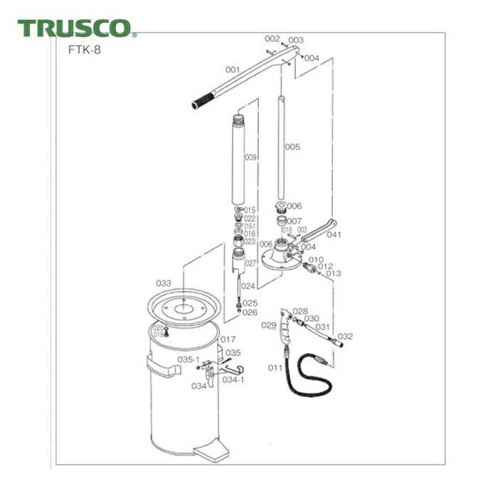 トラスコ TRUSCO ハンドルブリケーターFTK-70用 カバー (1個) FTK0332 10,651円