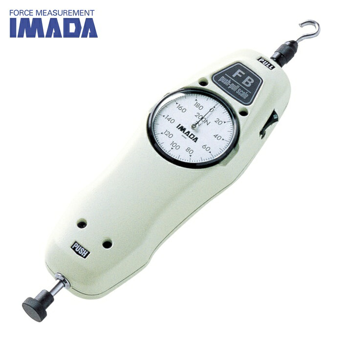 イマダ IMADA FB-500N 普及型メカニカルフォースゲージ使用最大荷重500N (1個)
