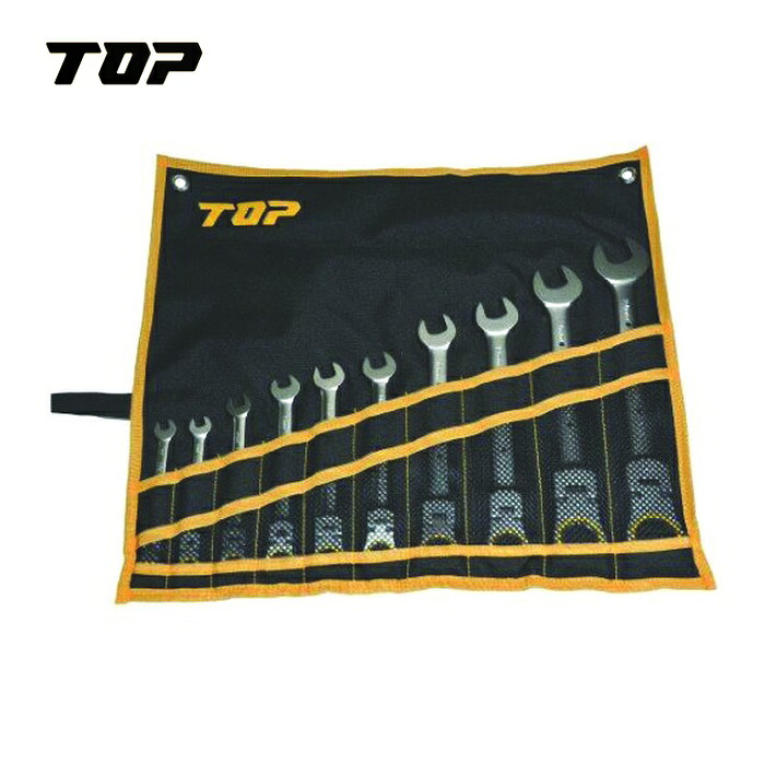 TOP トップ工業 FRC-10000S 首振りラチェットコンビセット (1S)