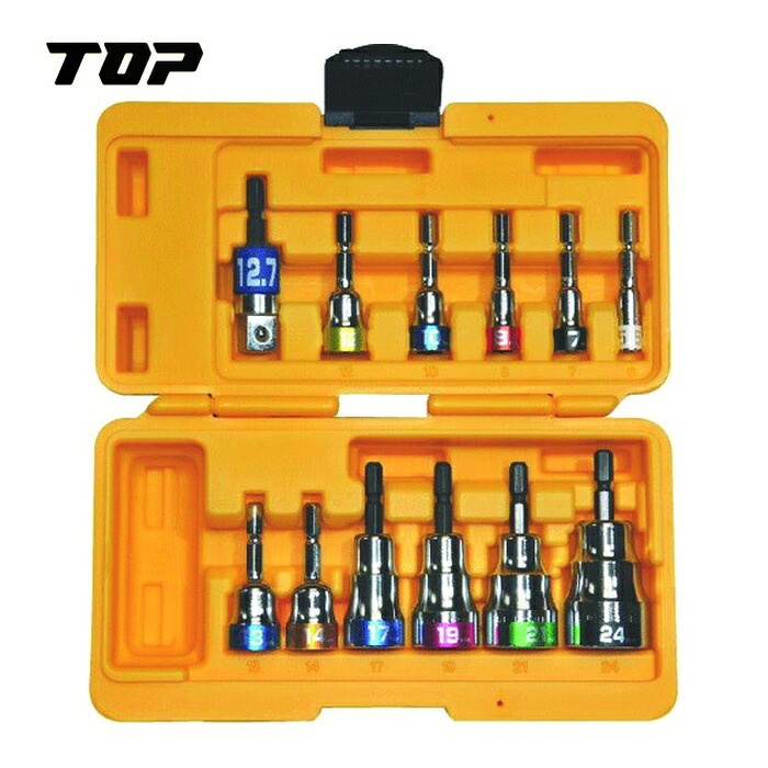 TOP トップ工業 EHS-5524AS ショートソケットセット (1S)